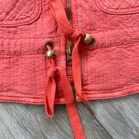 Anthropologie Joyce Textured Moto Cotton Jacket size xs - Picture 13 of 13